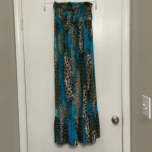 Women’s Strapless Long Dress